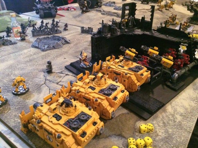 toss yer cabers brings together wargamers in support of local