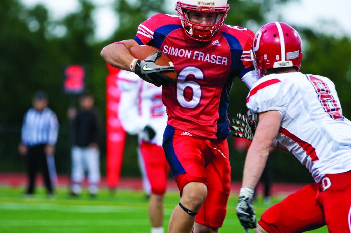 CMYK-SFU_FOOTBALL_ Mark Britch-The Peak