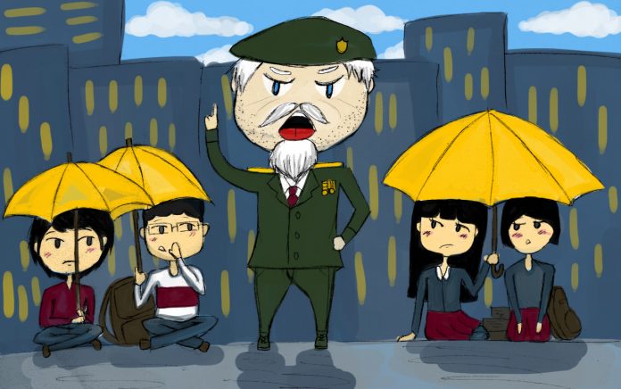 HK and British Colonel