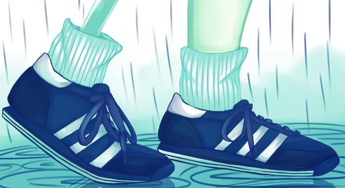 Those shoes look like they're in pretty good shape, all considered.