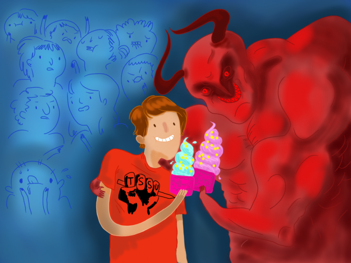 Satan Yogurt (no shine) Christina Kruger-Woodrow