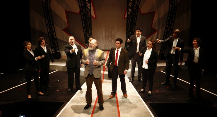 The Best Laid Plans_L-R Meaghan Chenosky-Katey Wright-Gordon Roberts-Shannon Chan-Kent-Andrew Wheeler-Nick Fontaine-Zahf Paroo-Steffanie Davis-Hal Wesley Rogers and Patti Allan_Cred Tim Matheson 0721