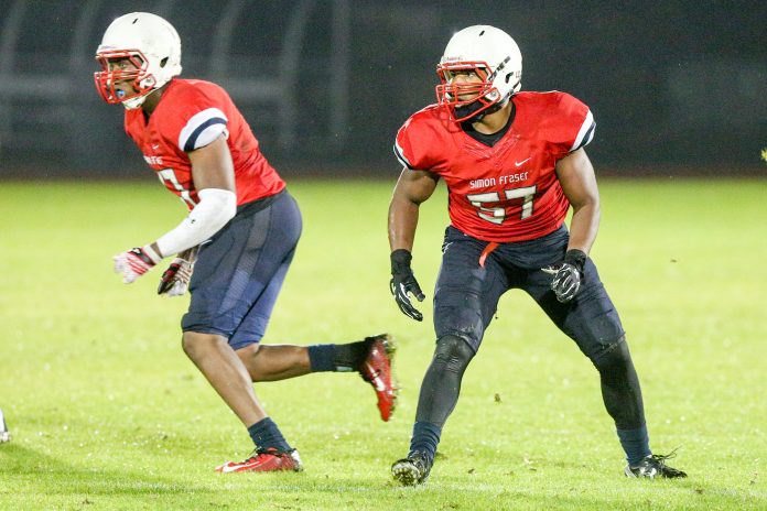 Simon Fraser University - Azusa Pacific University GNAC NCAA football