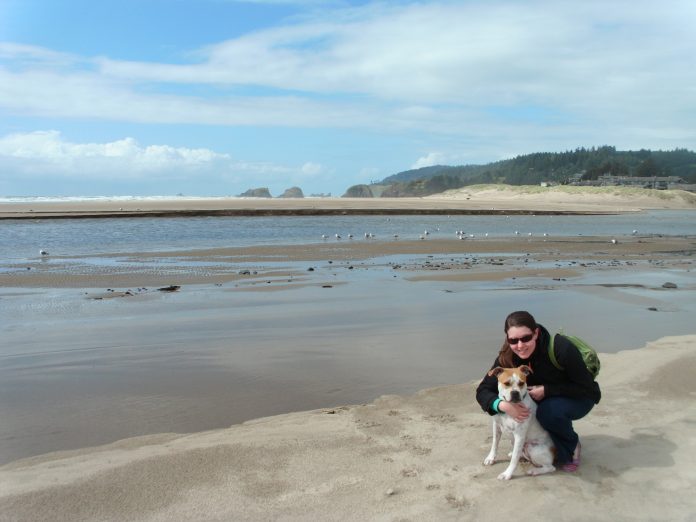 Luna and Tessa Cannon Beach
