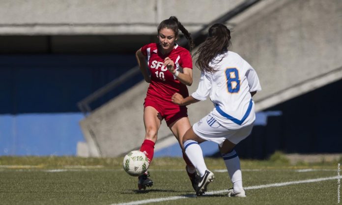 sfu w soccer w2