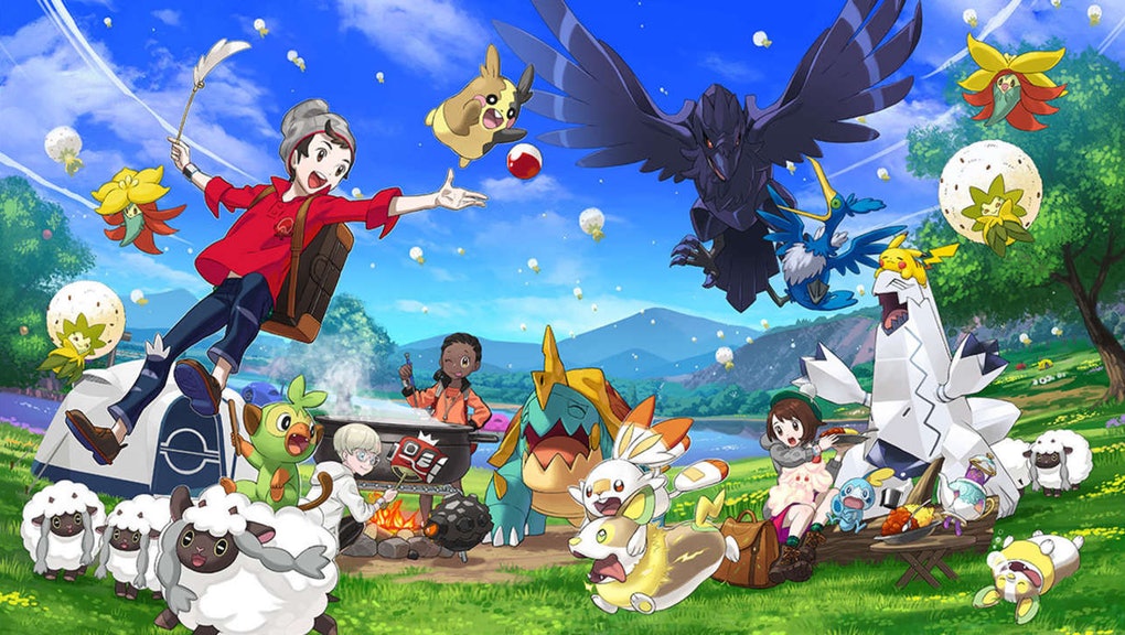 Gallery: Pokémon Sword And Shield Isle Of Armor - Glorious Key Art