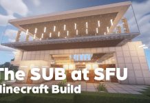 The SUB at SFU | Minecraft Build