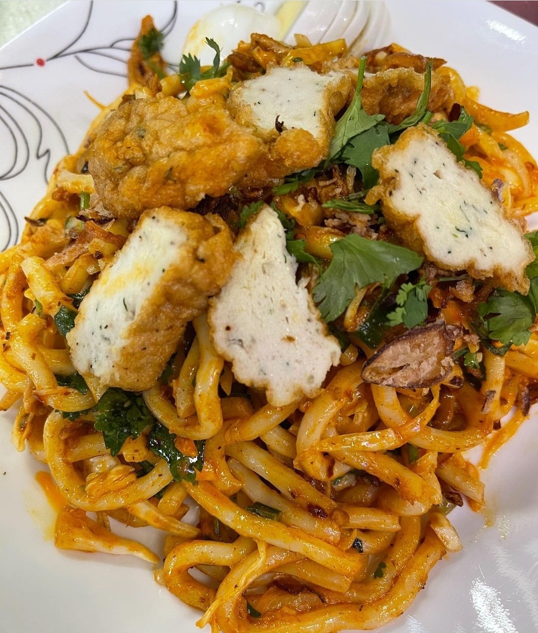 pan fried egg noodles