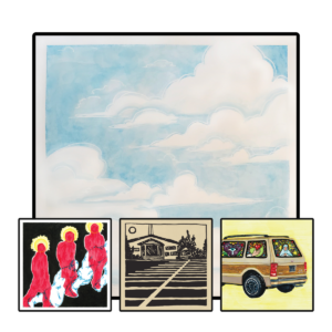 illustrated album cover of Youth Without Virtue