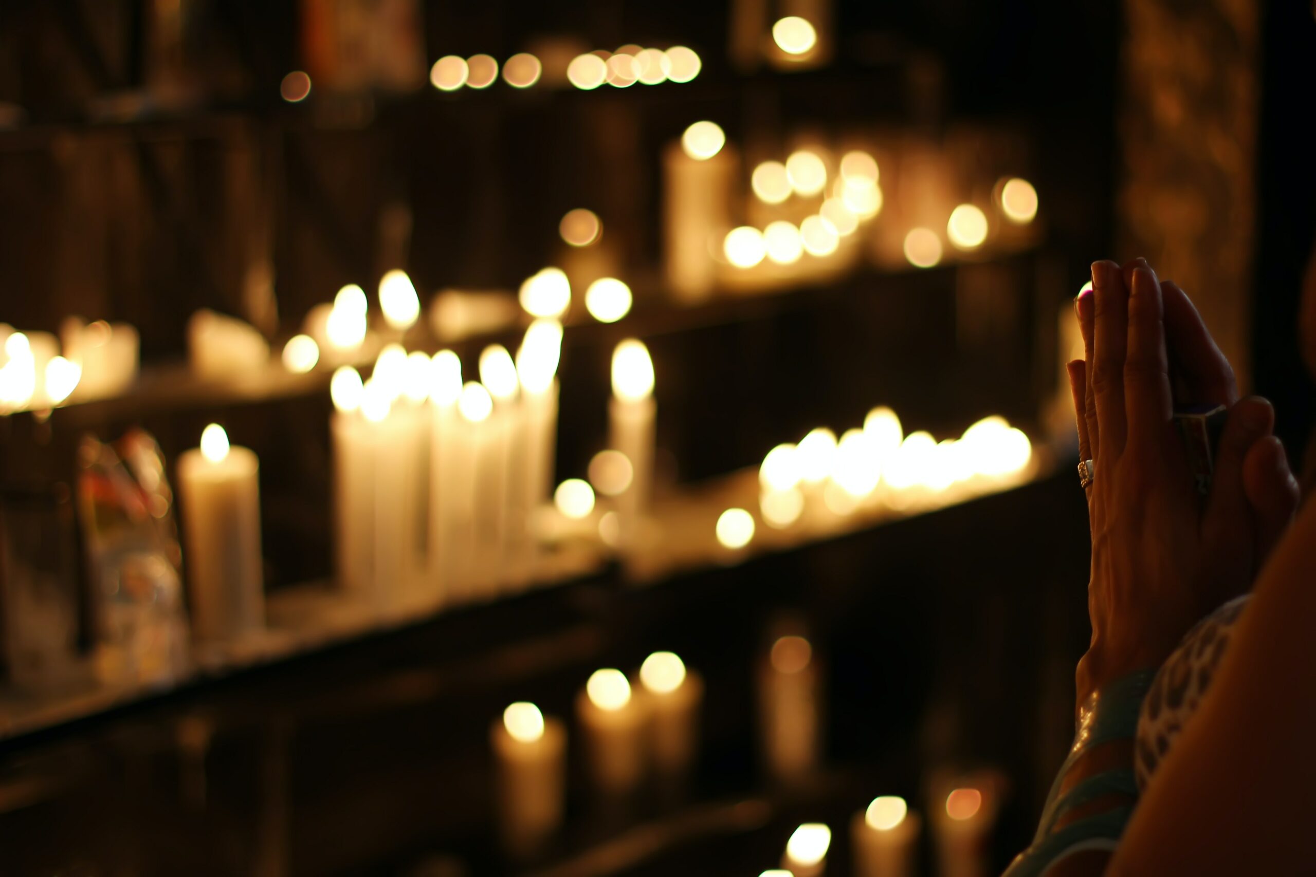 candlelit prayer