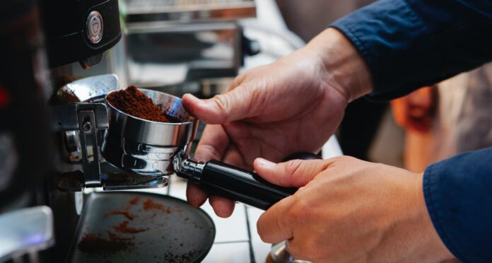 Stock photo of latte art.