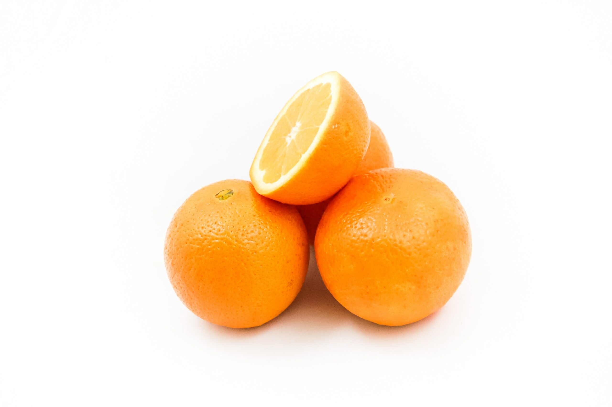 stack of oranges
