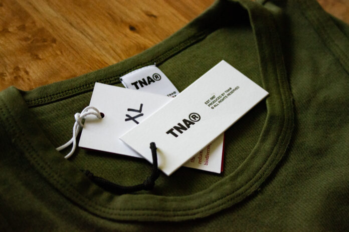 Clothing store racks