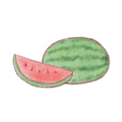 Illustrations of summer fruit