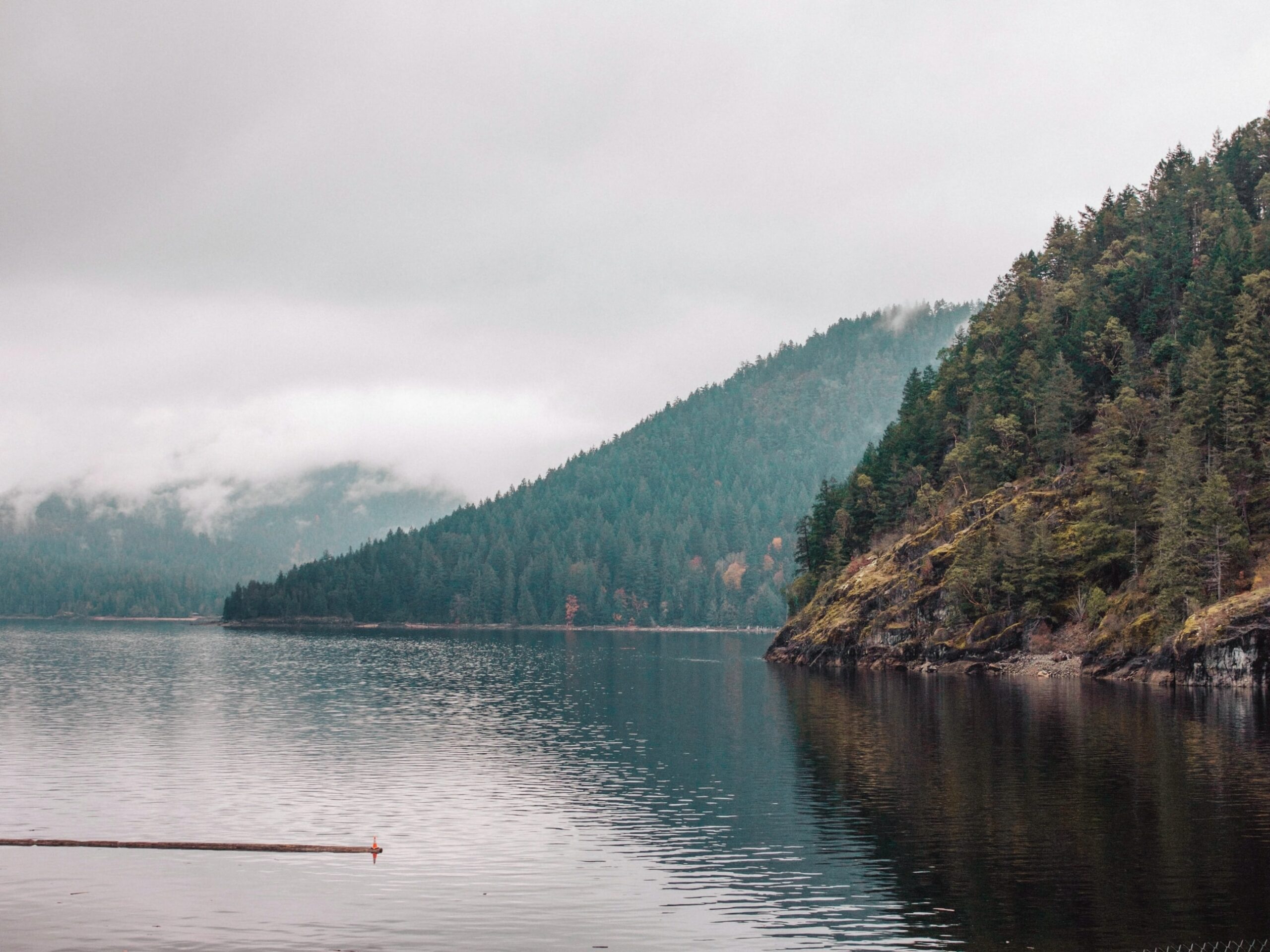 The coast of Sechelt, BC