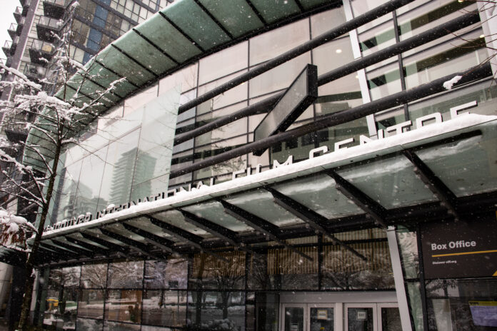 viff_centre A snowy exterior shot of the VIFF Centre.
