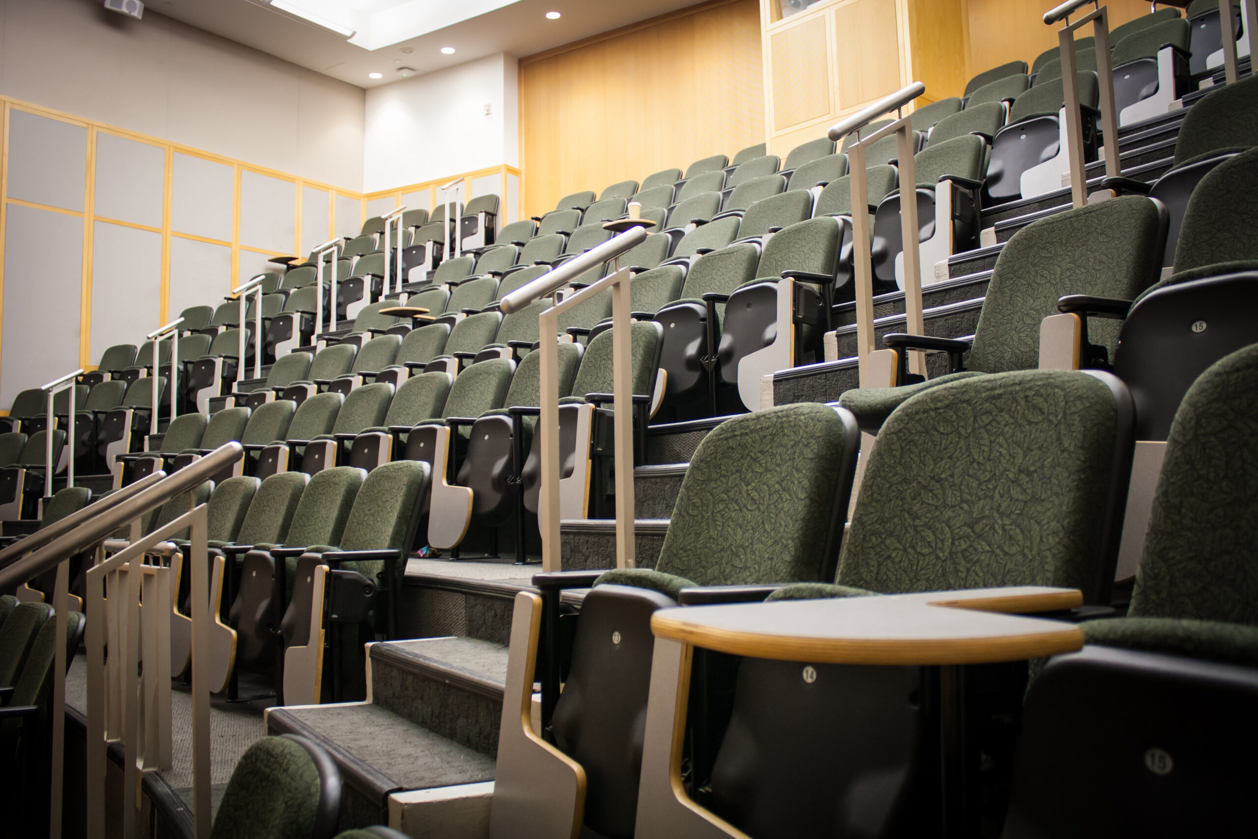 This is a photo of a lecture hall.