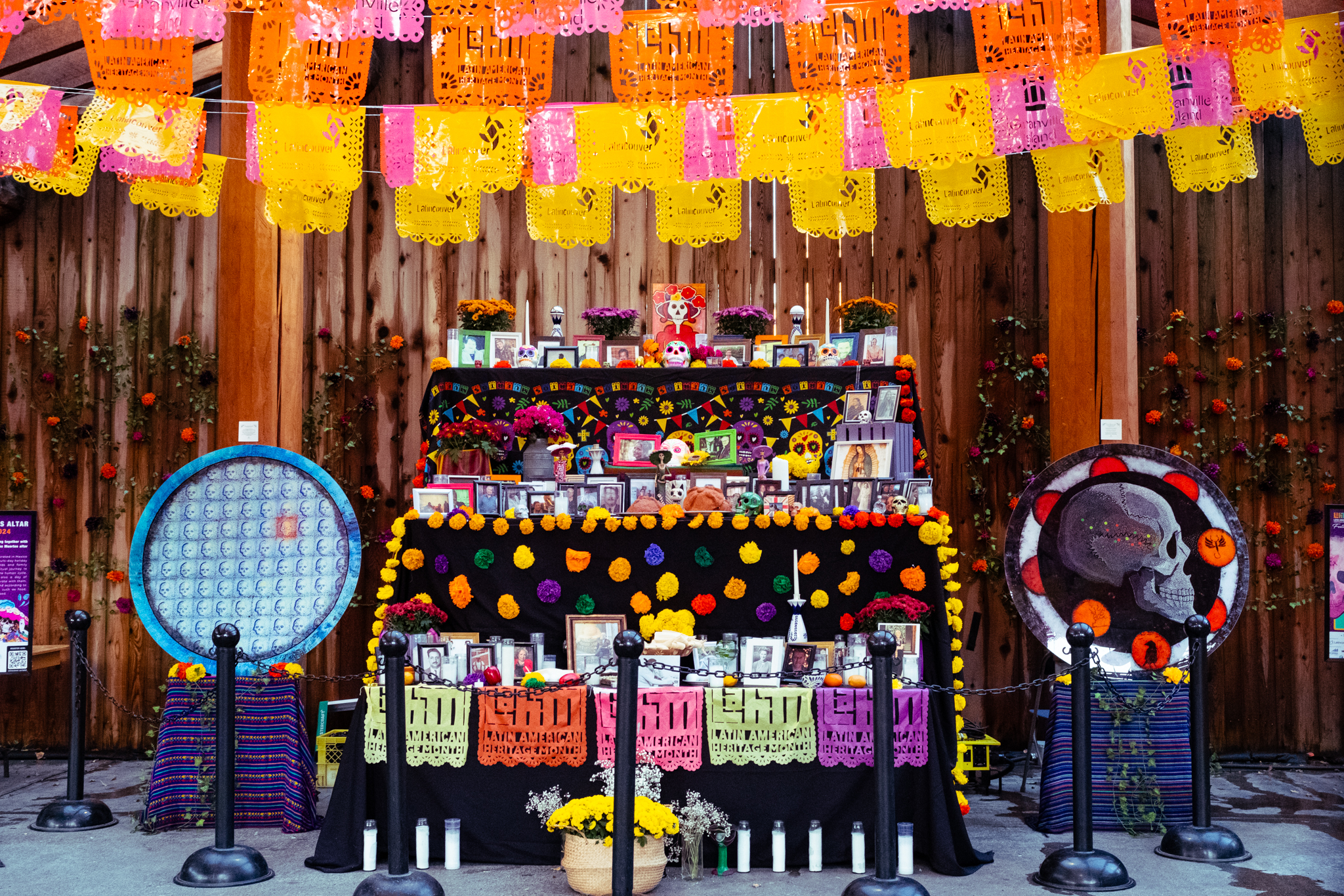 A photo of a Day of the Dead altar