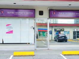 This is a photo of the exterior of the Surrey Women's Centre.