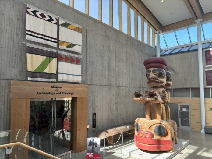 Entrance of the Museum of Archaeology & Ethnology at SFU