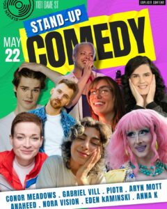 poster for the dead pony comedy event