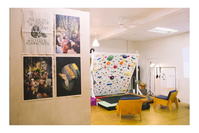 This is a picture showing some of Vidyamaharani’s artistic work on a wall of white wallpaper