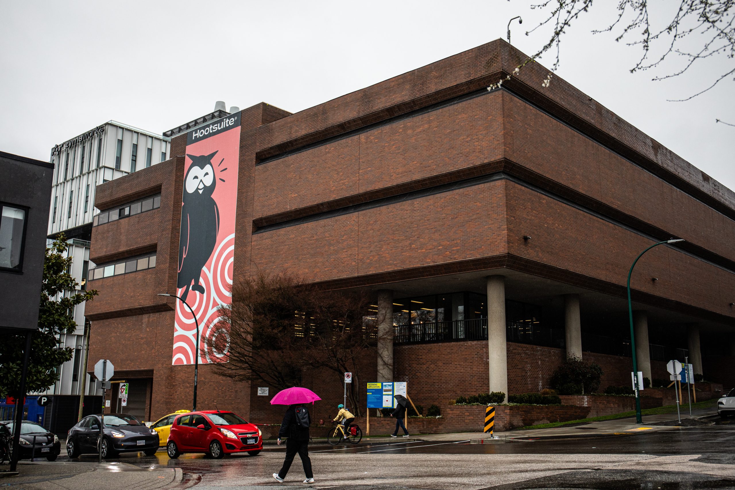 A photo of Hootsuite headquarters.