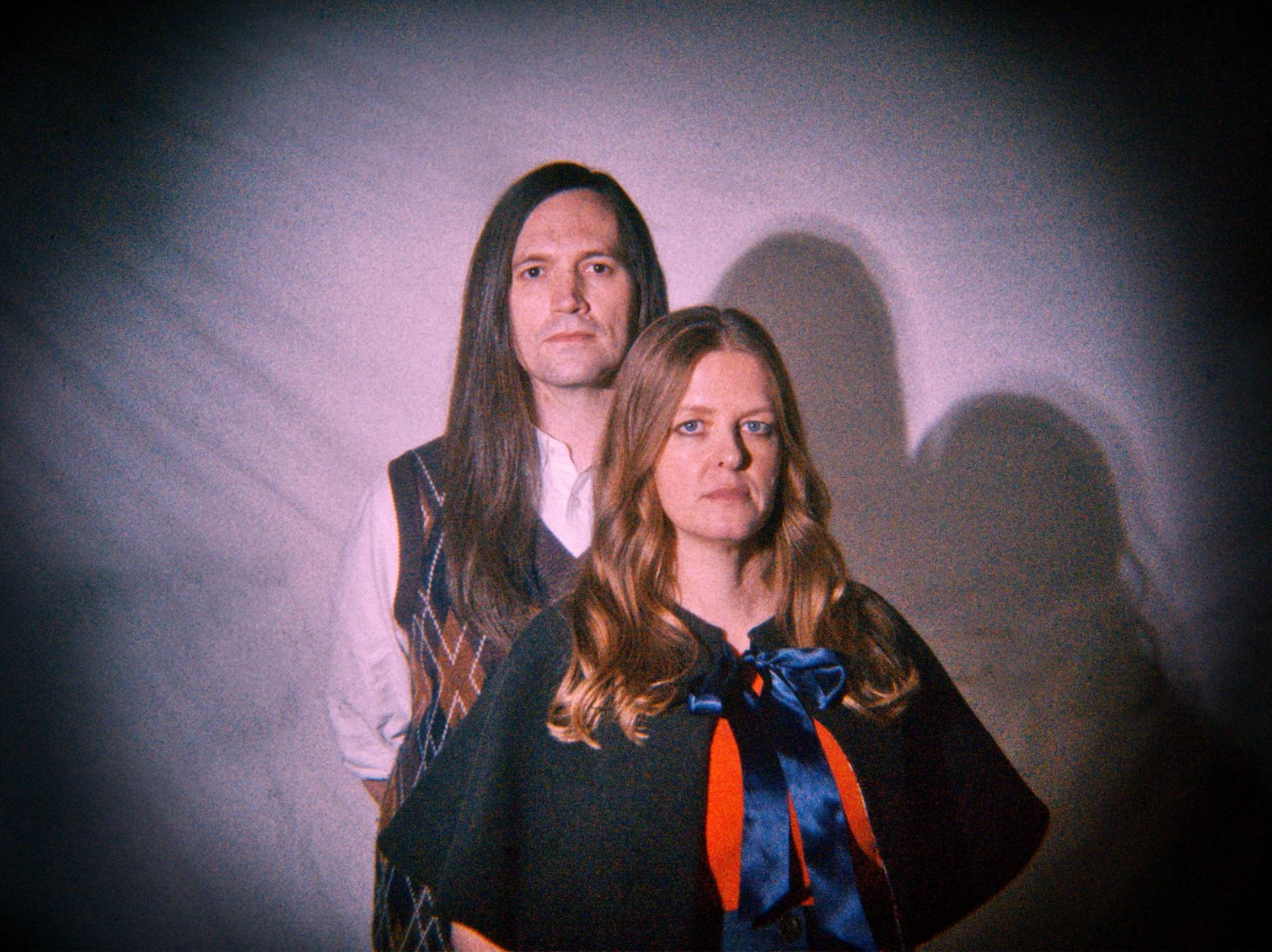 A portrait photo of Verity Susman and Matthew Simms