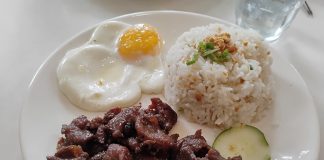 Nutritious Nibbles: Tapsilog A photo of tapsilog