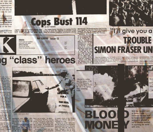 Celebrating the journalists who got their start at The Peak A photo collage of older The Peak issues