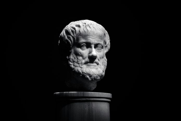 Greek bust of a philosopher